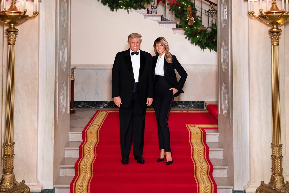 Дональд и Мелания Трамп