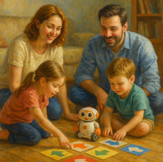 Введение в первые азы программирования через «физический кодинг»