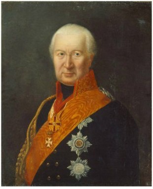 Неизвестный художник «Портрет Фридриха Адольфа графа фон Калькройта», 1807 г.
