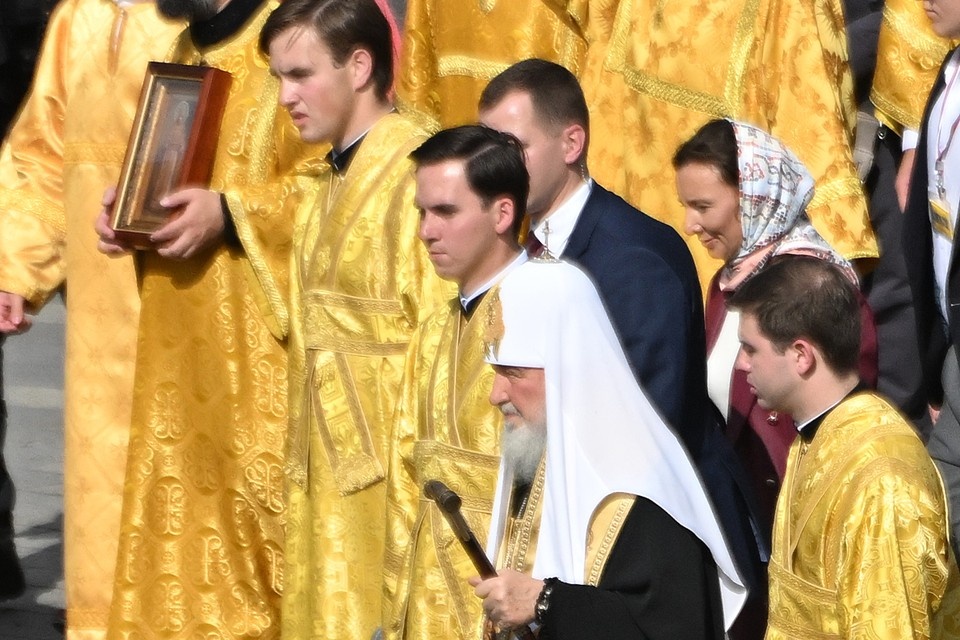    Патриарх Кирилл возглавил шествие Владимир ВЕЛЕНГУРИН