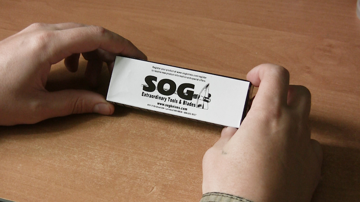 Упаковка ножа 