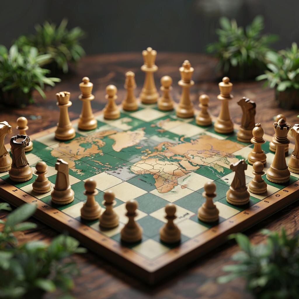 Большая шахматная доска и поиск нового баланса