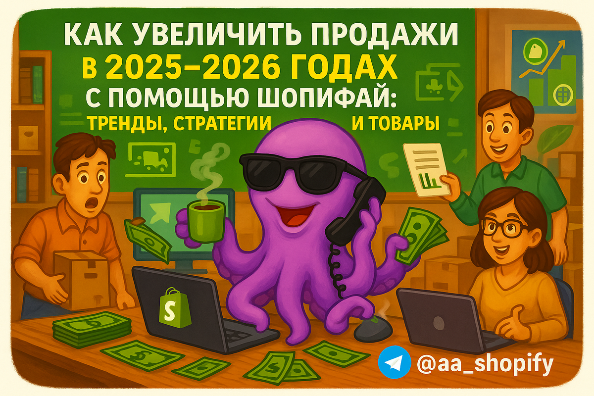    Как увеличить продажи в 2025-2026 годах с помощью Шопифай: тренды, стратегии и товары будущего aa_ecom