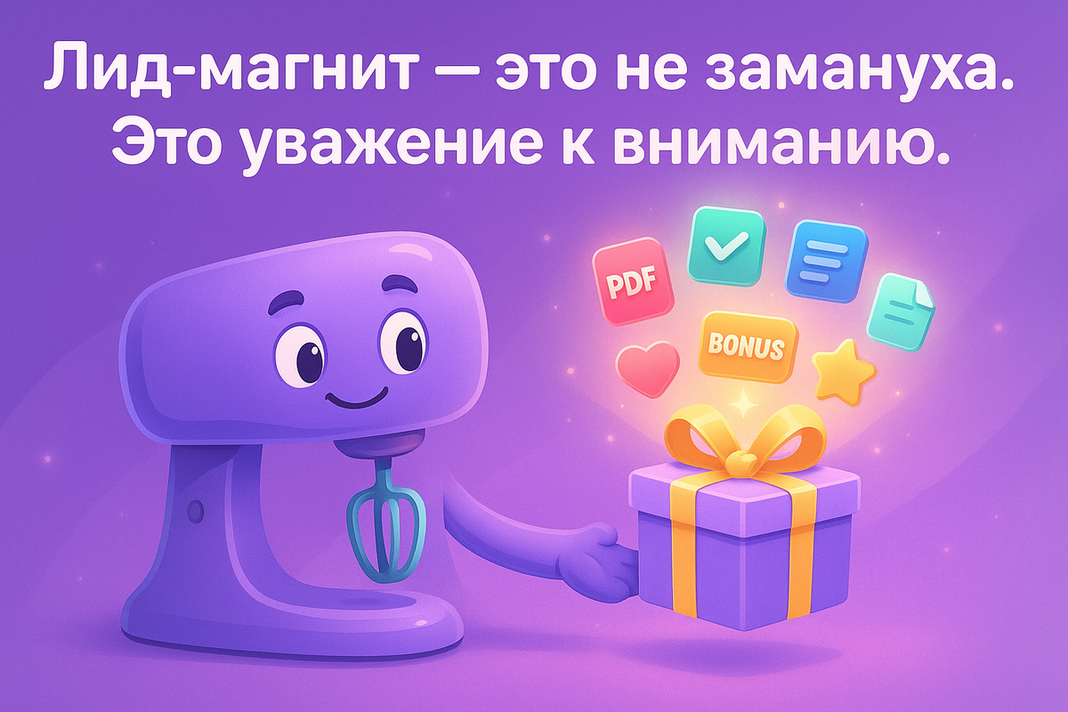 Лид-магнит- это уважение к вниманию