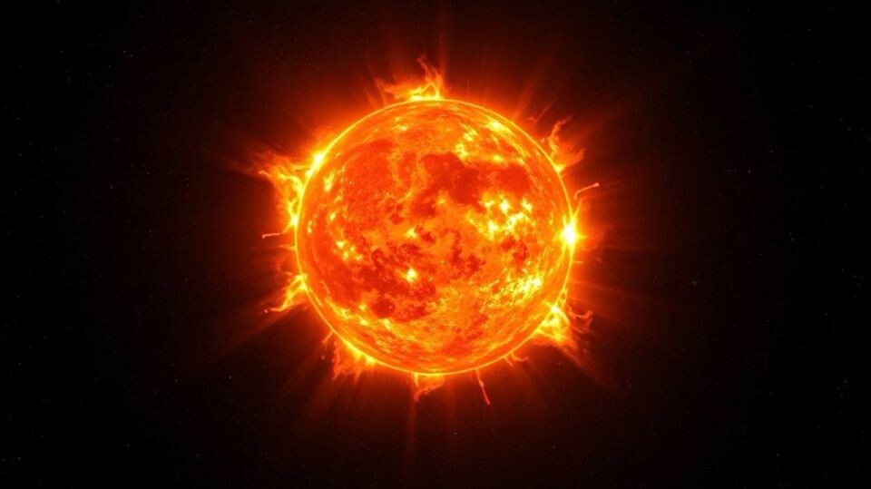    Солнце. Источник: сгенерировано ИИ