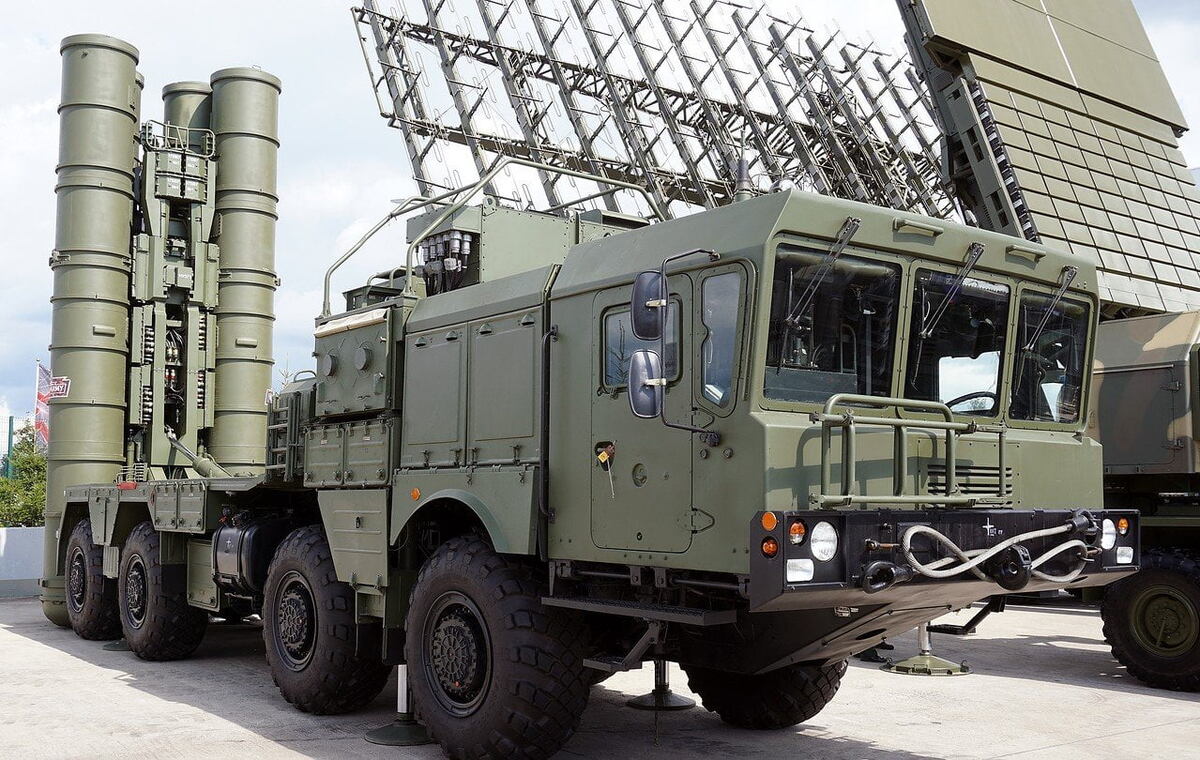   ПУ 51П6А из состава ЗРК С-400