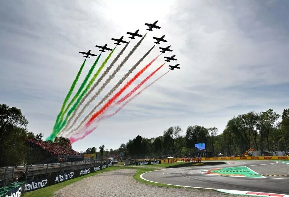    Трансляция гонки Формулы 1 в ИталииF1
