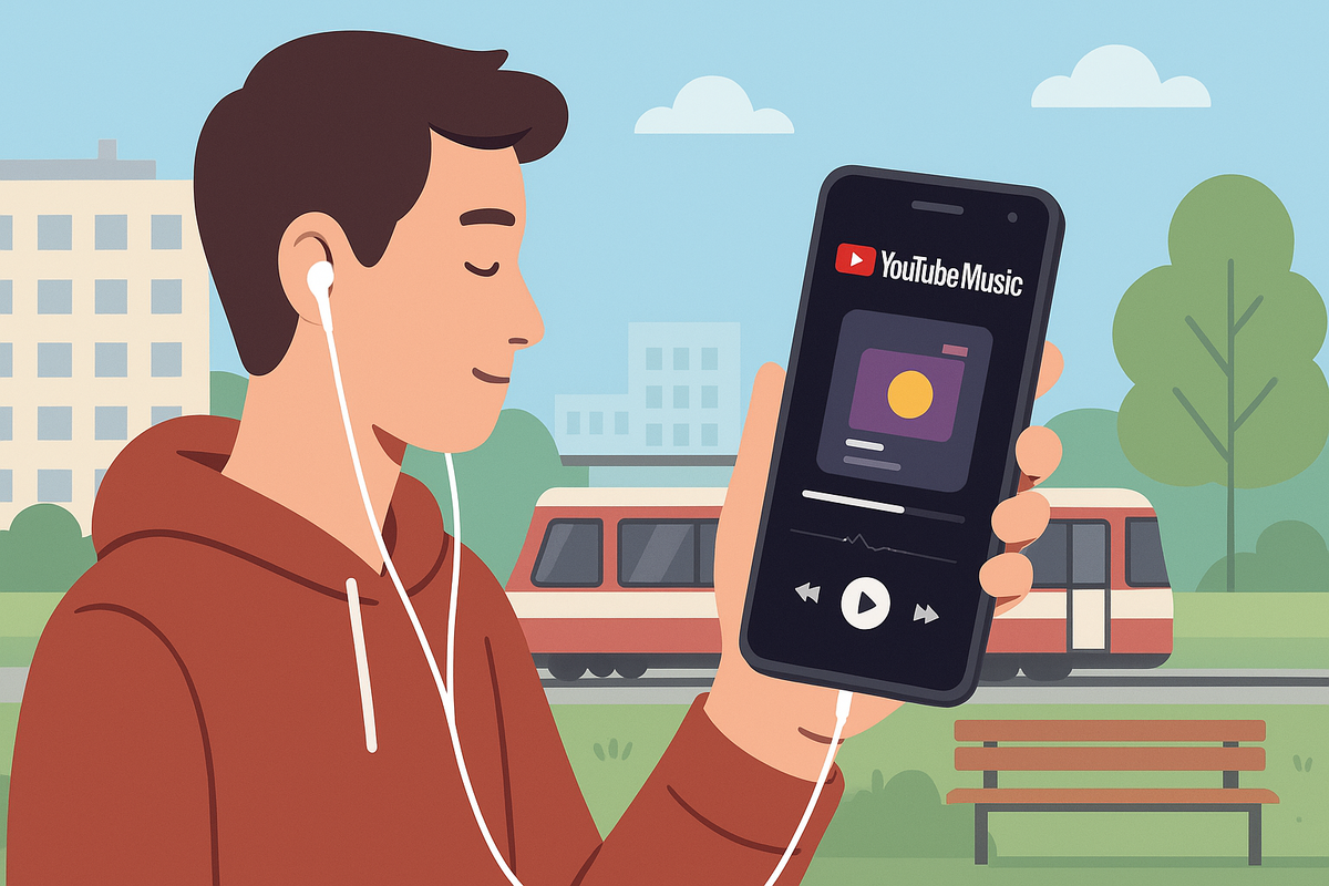 Как скачать музыку YouTube Music?
