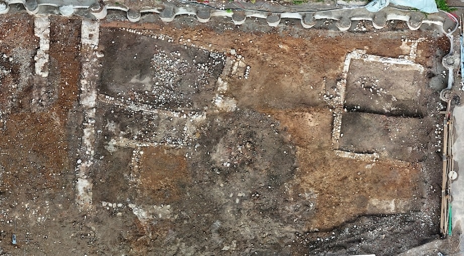    Общий вид спасательных раскопок / © LAD/Firma E&B excav