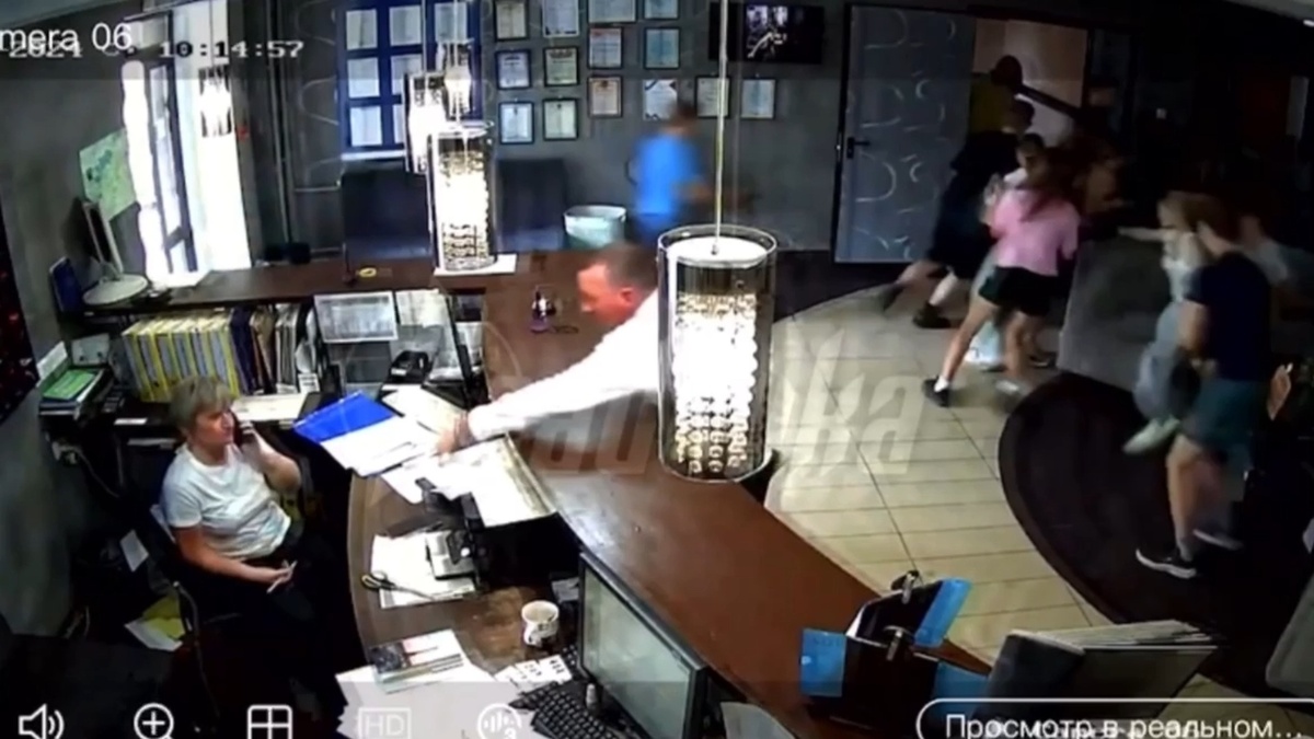 Фото: скриншот записи с камеры видеонаблюдения