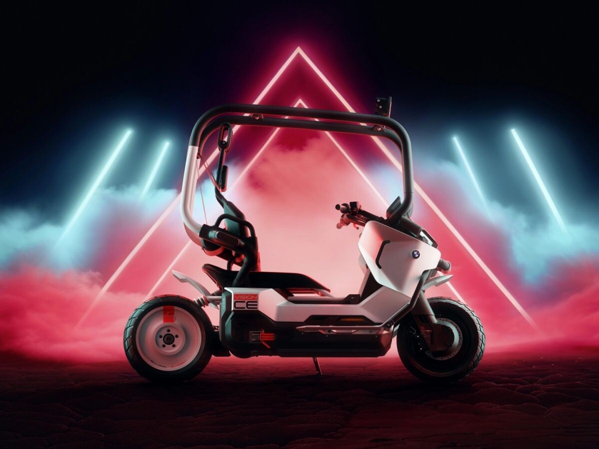    BMW показала концепт мотоцикла будущего Vision CE