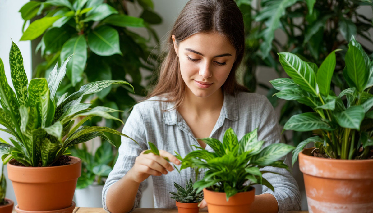 Комнатные растения. 