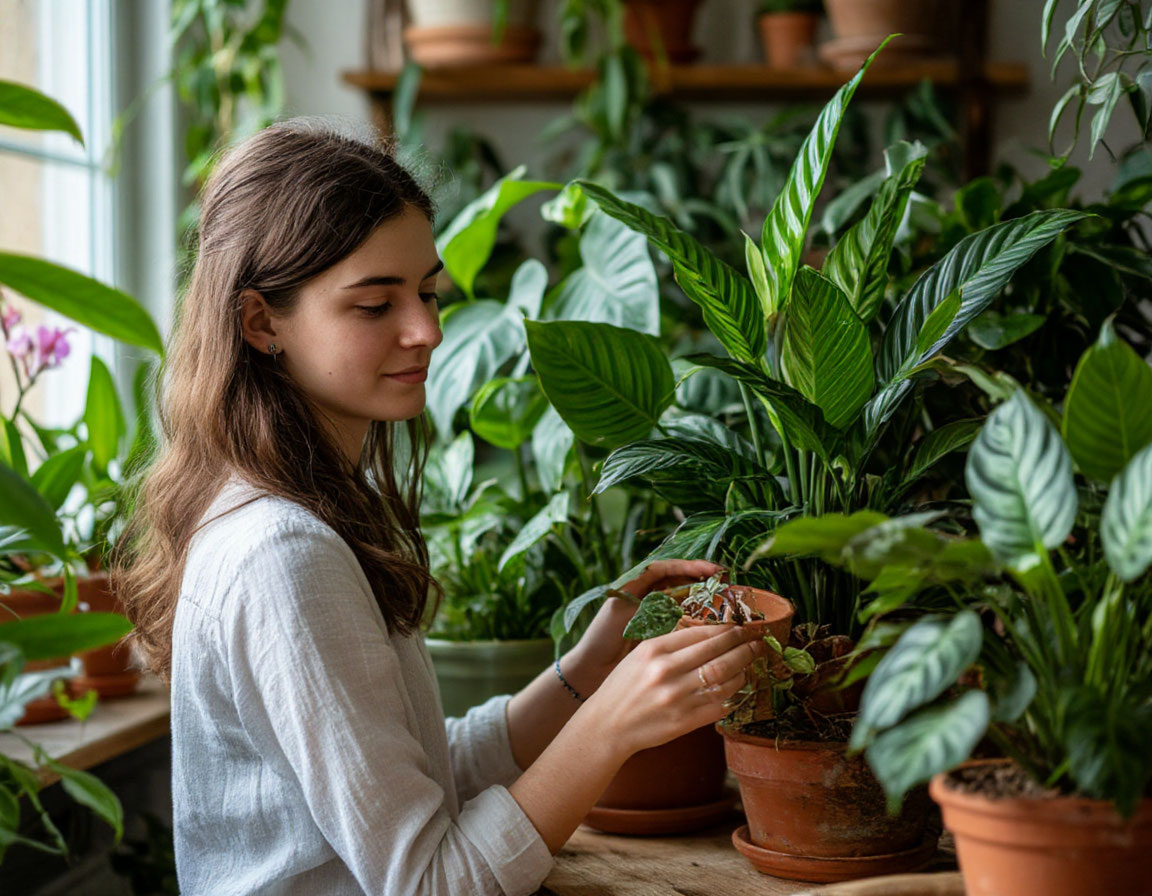 Удобрения для комнатных растений.