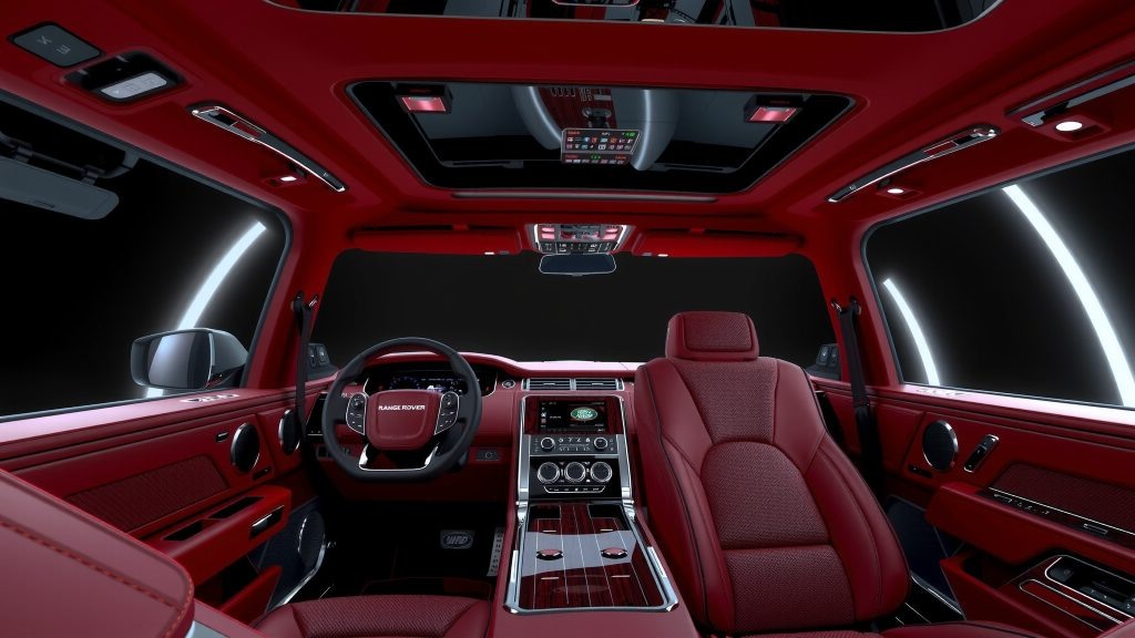    Почему отделка деталей Land Rover Range Rover SV Serenity роскошь