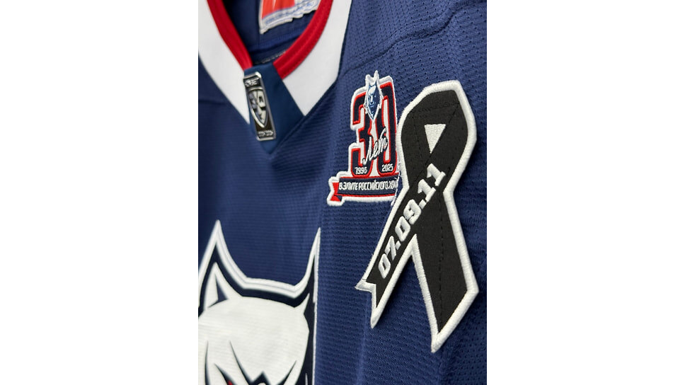 Нашивки на форме.📷Фото: ХК «Нефтехимик»