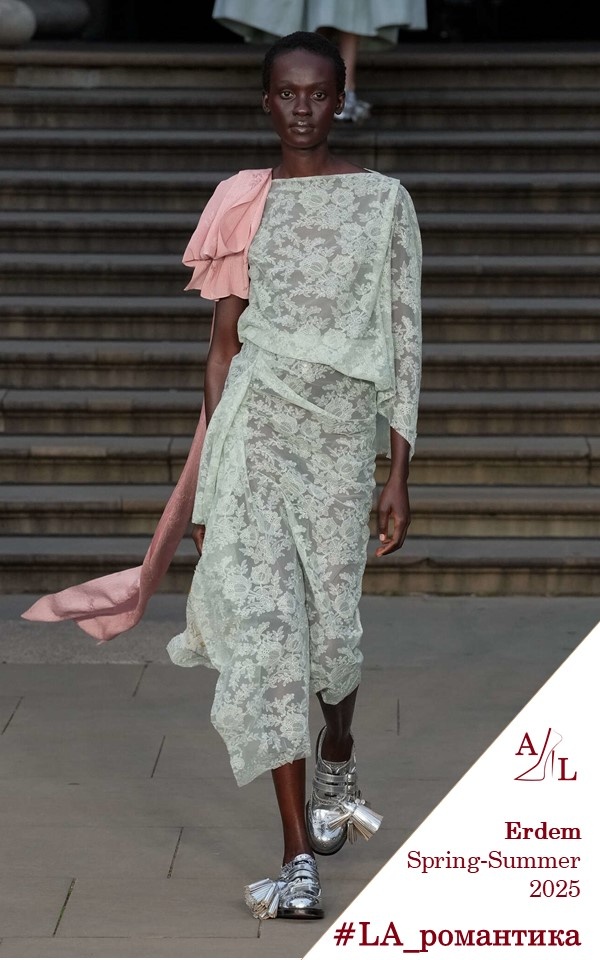 Романтический стиль на современном подиуме