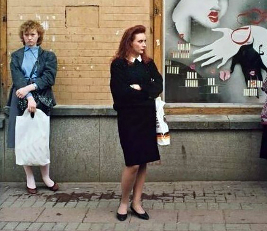 Типичные платья тех лет