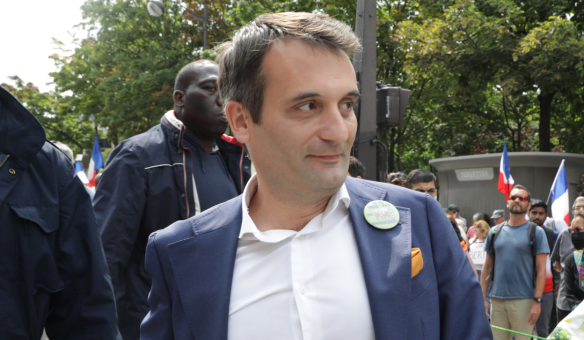     Лидер партии "Патриоты" Флориан Филиппо. Источник: © AP Photo Автор фото: Adrienne Surprenant