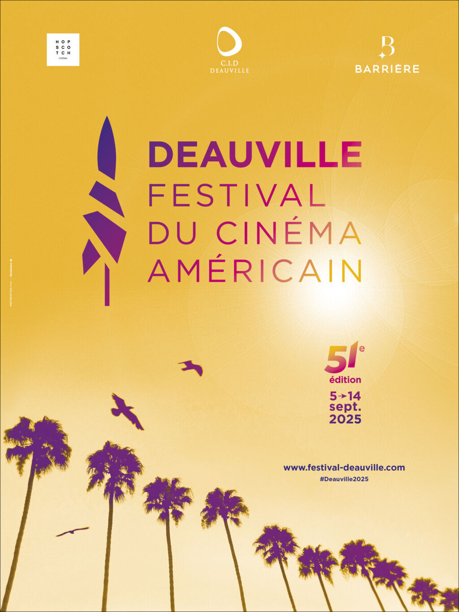 Постер 51-го фестиваля Американского кино в Довиле. Материал: festival de  deauville.