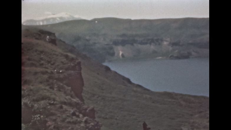 Вид на озеро и кальдеру с севера