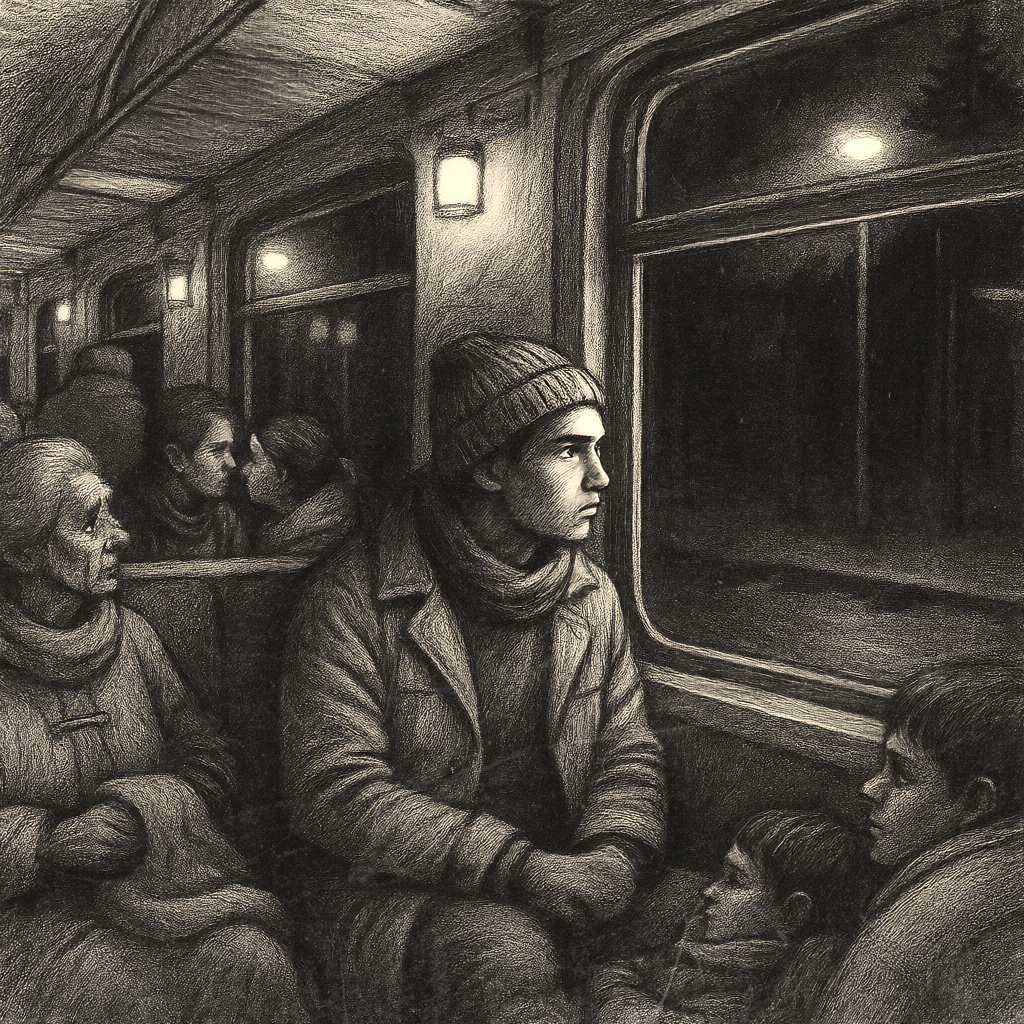 Вокруг люди. А ты один.
Не потому что рядом никого.
А потому что внутри  тишина.