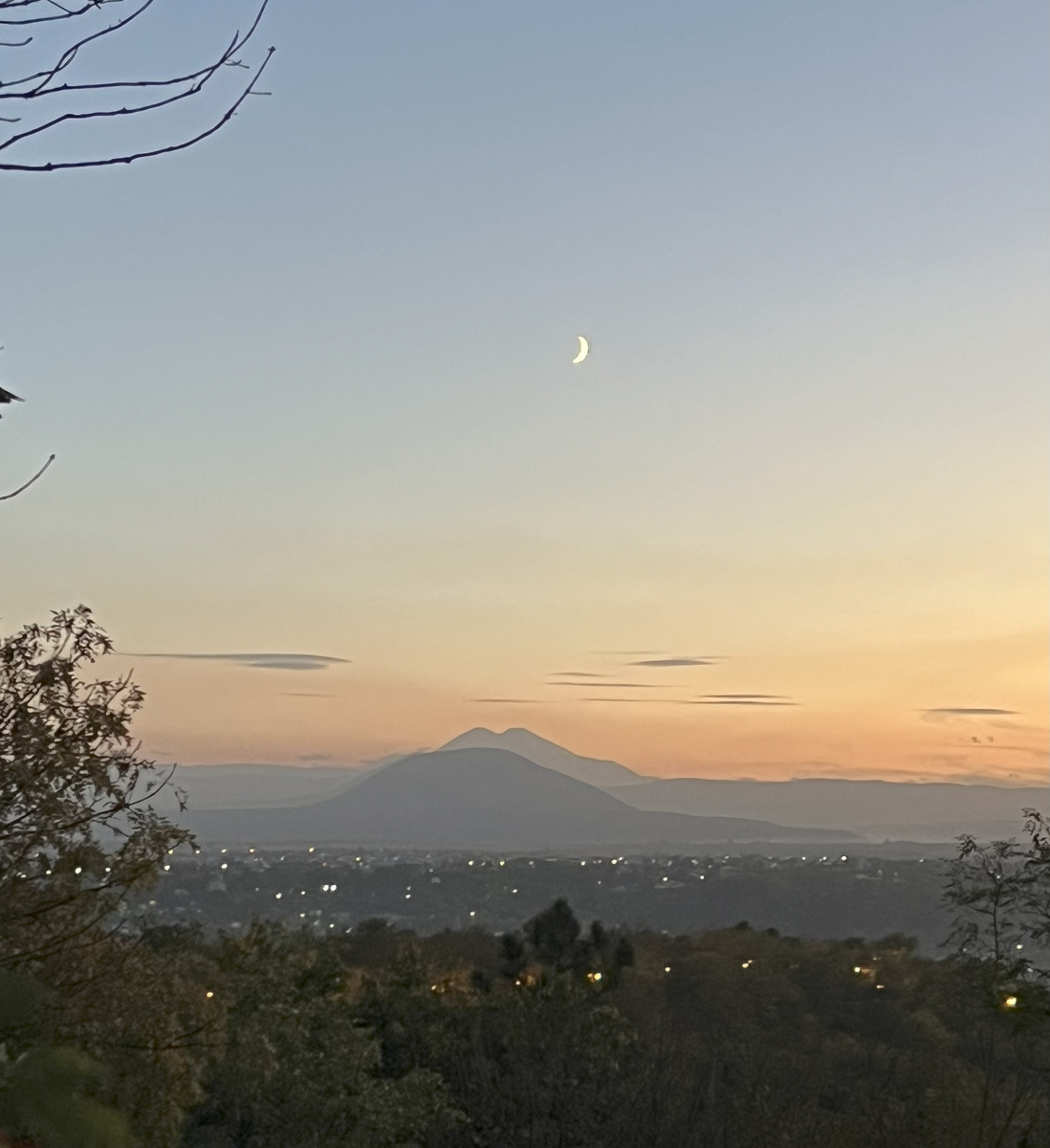 Эльбрус после заката
