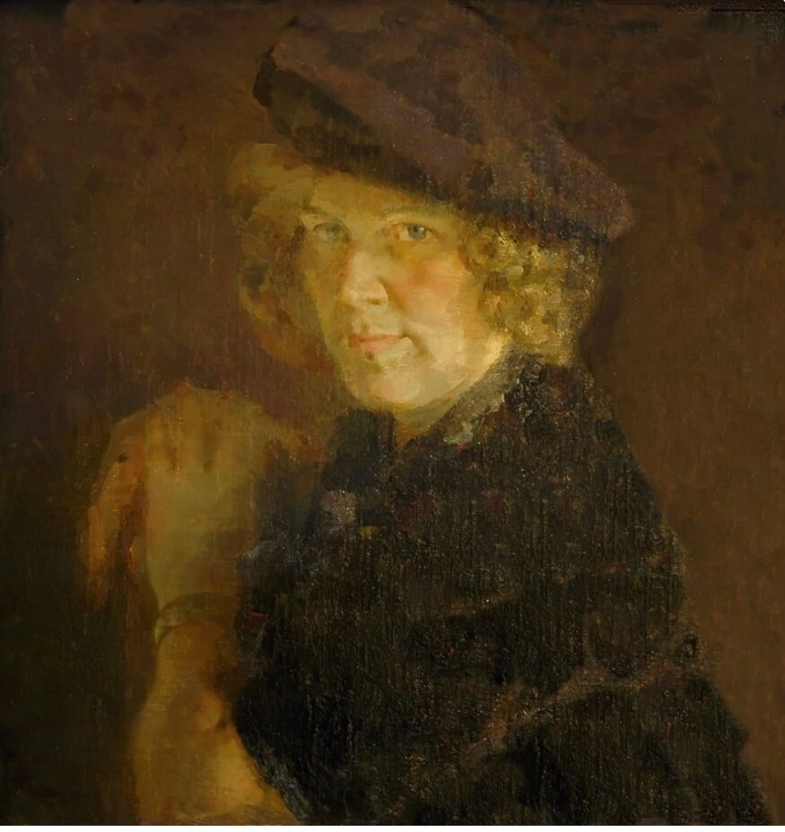 Пётр Котов. «Портрет жены». 1928