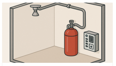 Системы автоматического порошкового пожаротушения