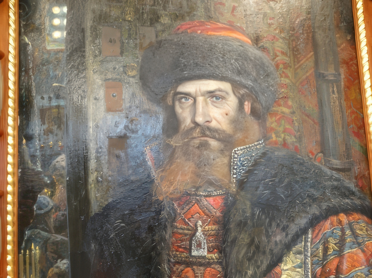 Таким изображали Малюту Скуратова. Ни дать ни взять - витязь благородный...