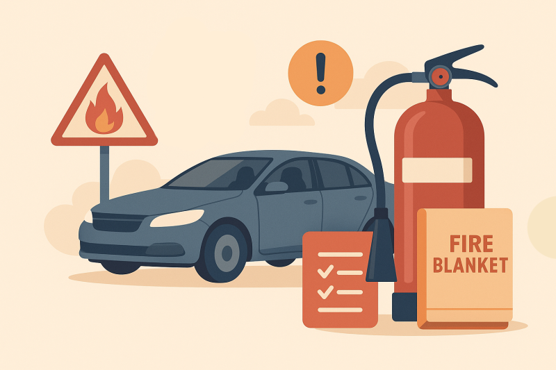Пожарная безопасность автомобиля