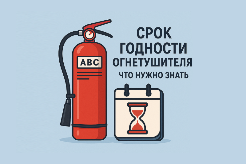 Срок годности огнетушителя