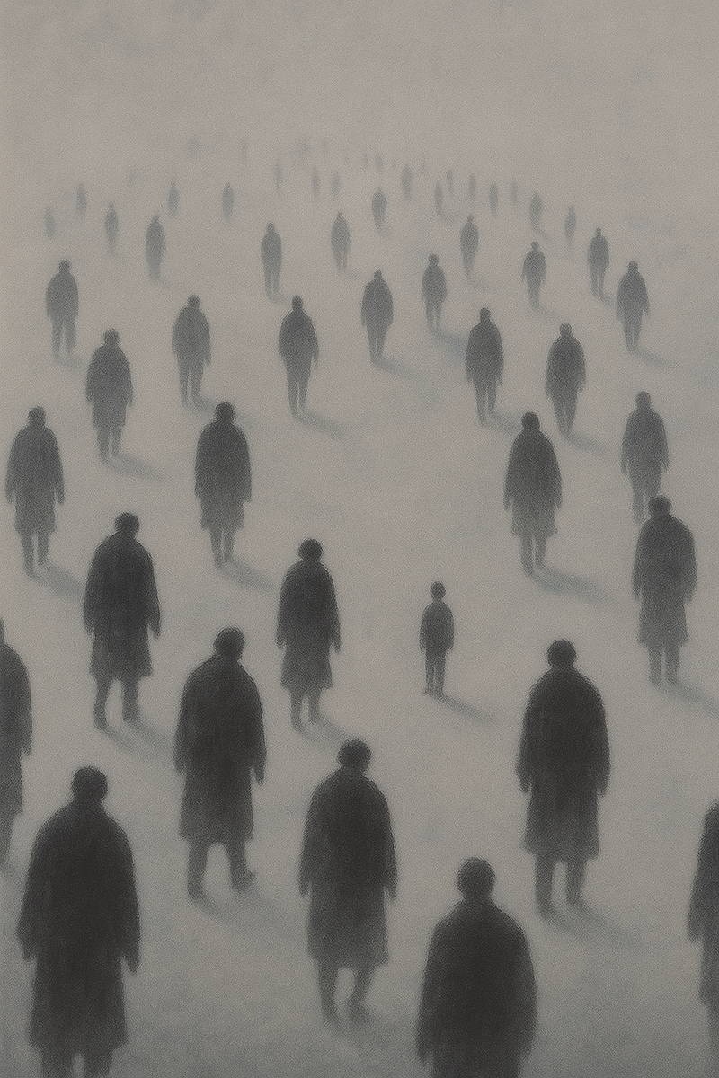 Свобода  не в бегстве.
Она  в том, чтобы остаться и сказать: «Я такой. И я не уйду.»