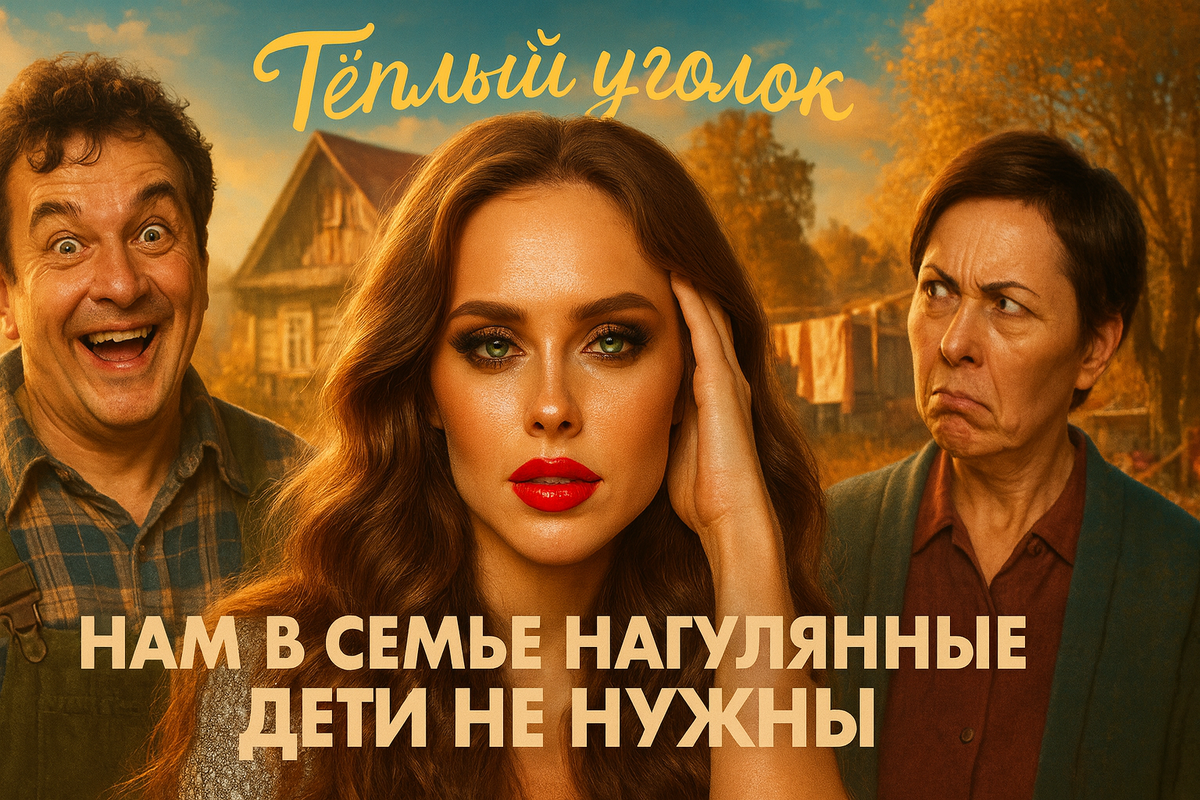 Из квартиры сегодня же уедешь. Нам в семье нагулянные дети не нужны