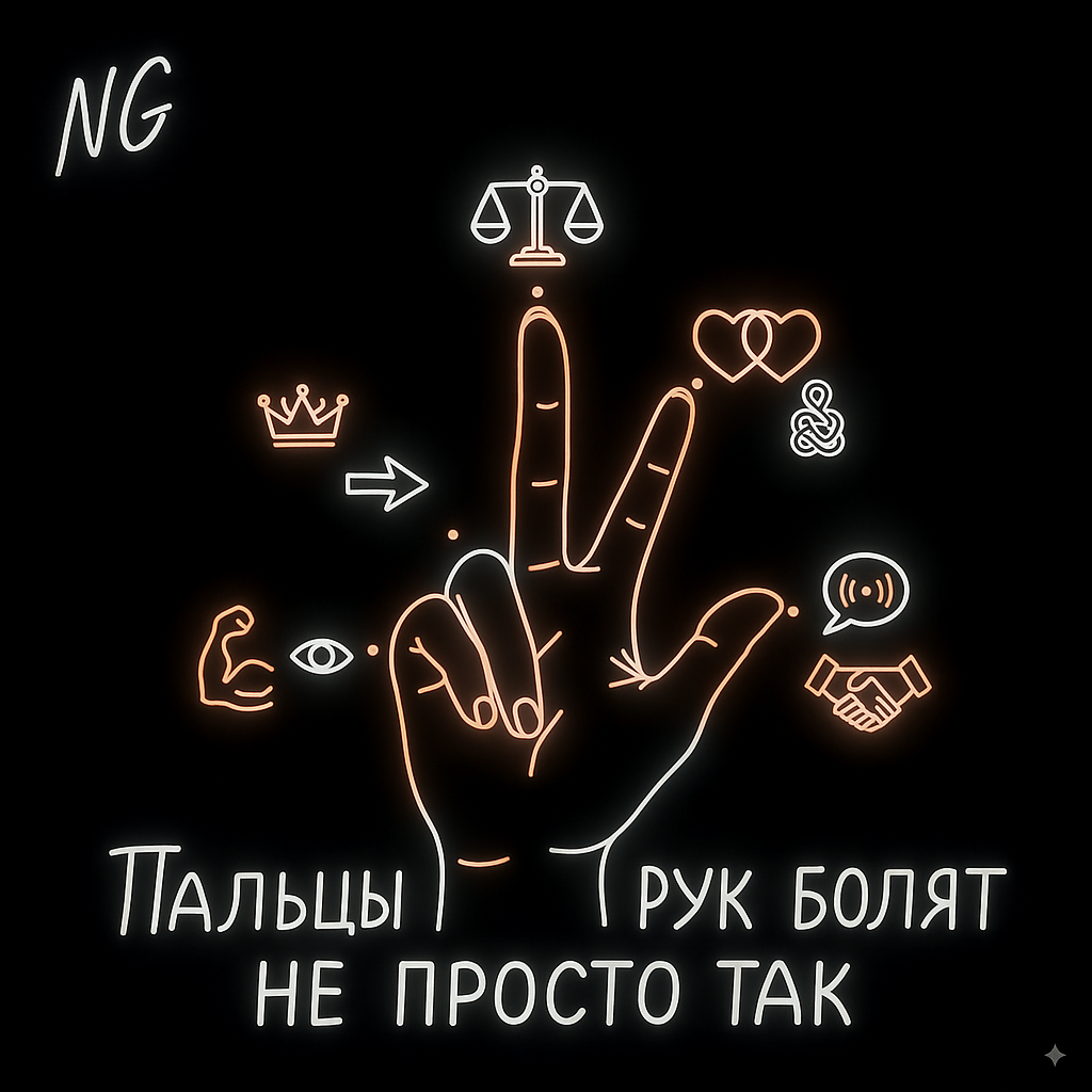 Психосоматика пальцев рук