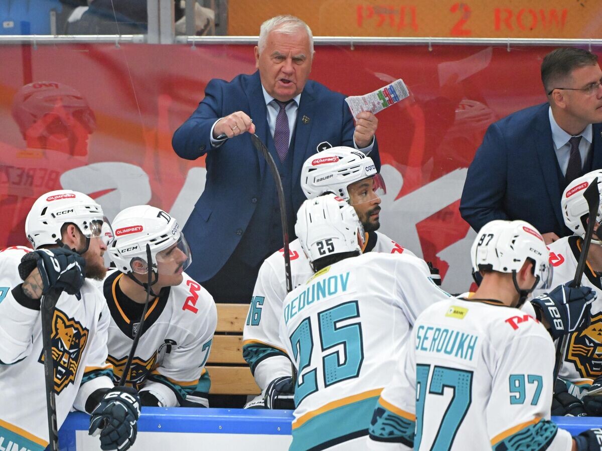    Хоккей. КХЛ. "Спартак" (Москва) -"ХК Сочи" (Сочи)© РИА Новости / Сергей Гунеев