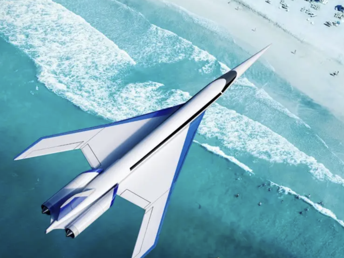    Сверхзвуковой лайнер S-512 Diplomat сокращает время на перелёты вдвое