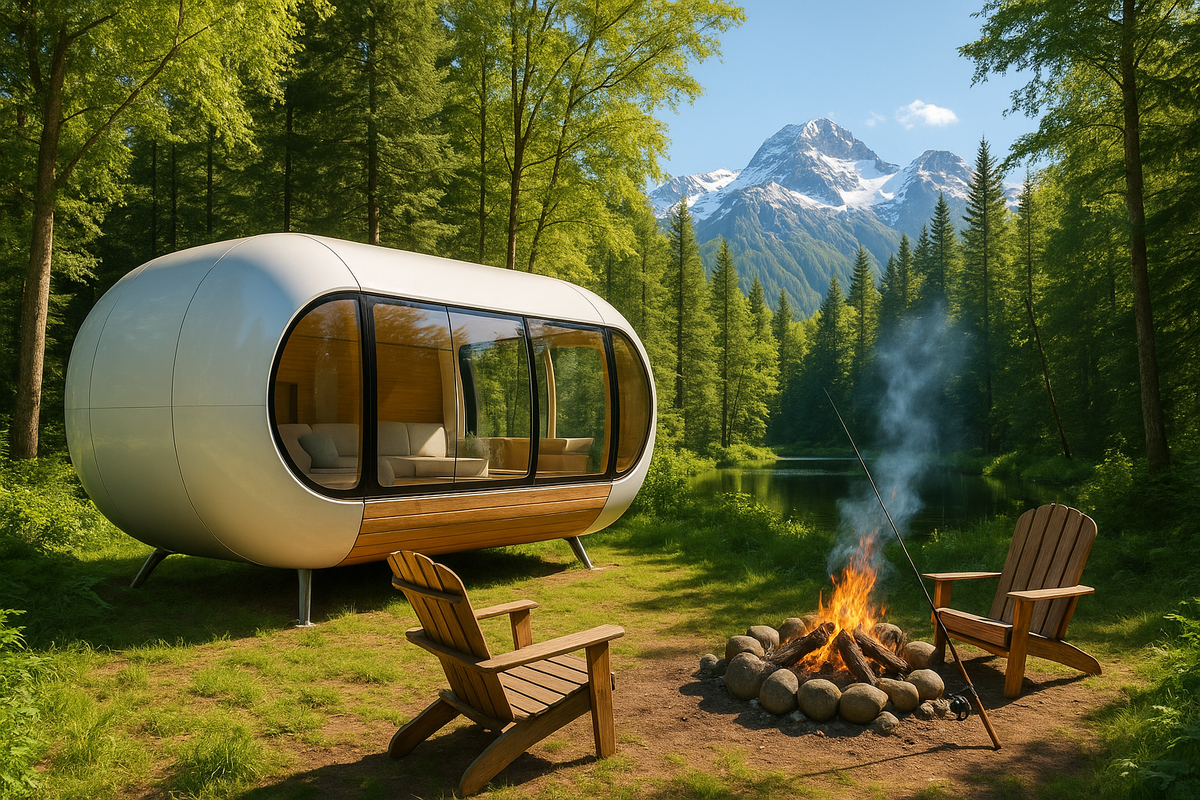 Глэмпинги JJM HOUSE производит капсульные глэмпинги высочайшего качества по разумной цене.