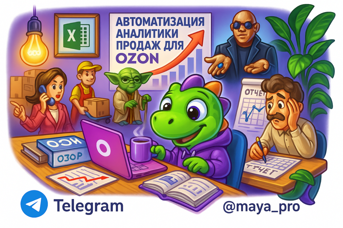    Автоматизация продаж на Ozon: как избавиться от рутины и поднять доход с помощью Make.com Артур Хорошев