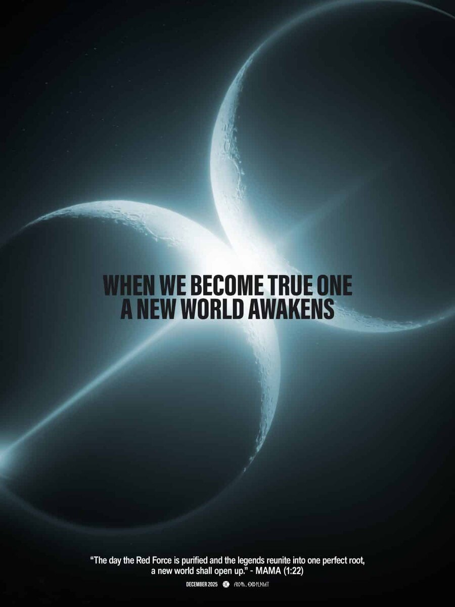    «В тот день, когда вероятный противник [красная сила] будет очищен и легенды объединятся в один совершенный корень, откроется новый мир», — «MAMA» (1:22)