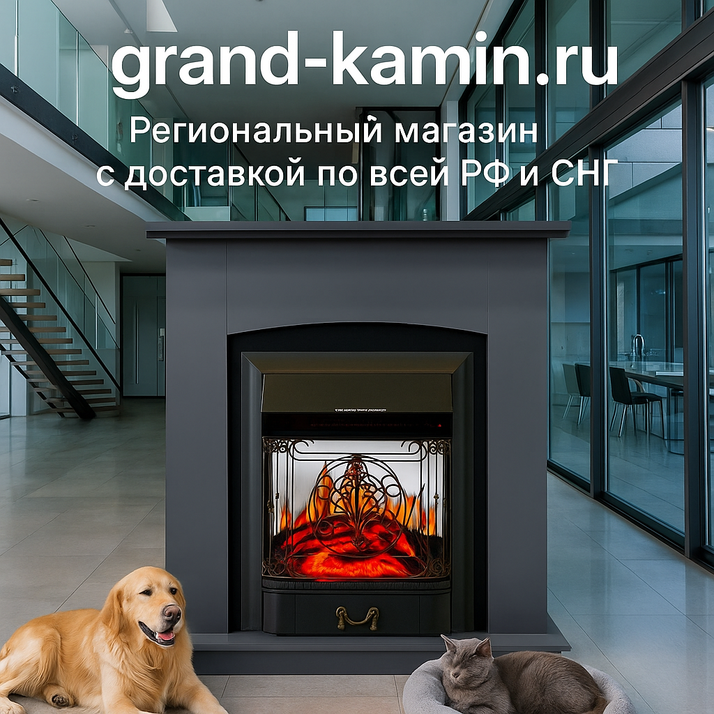    Электрический камин Barcelona SFT: создайте атмосферу уюта и стиля в вашем интерьере с помощью этой модели Kamin