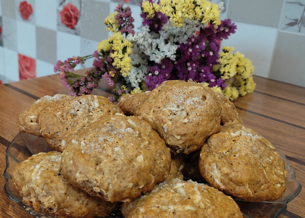 Печенье с яблоком!