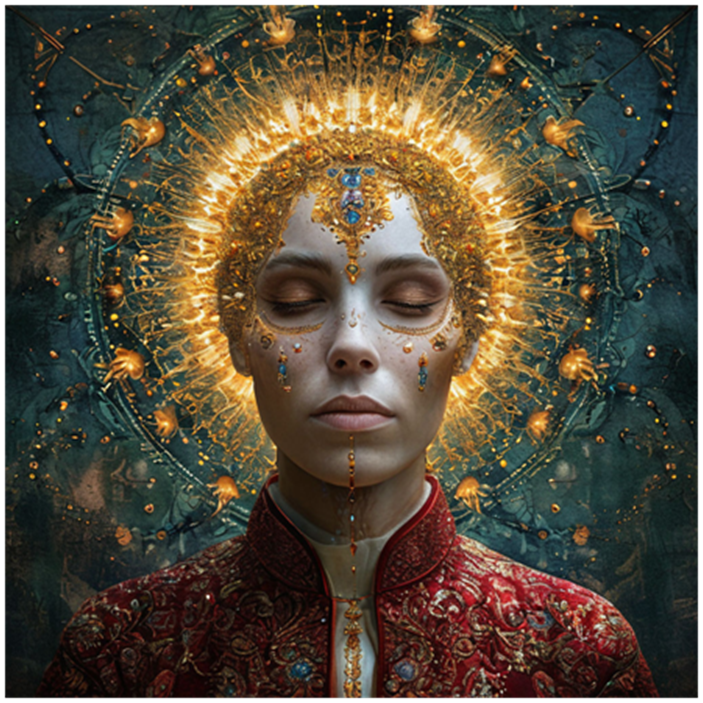 Сгенерировано ИИ- общение Души с близкими.