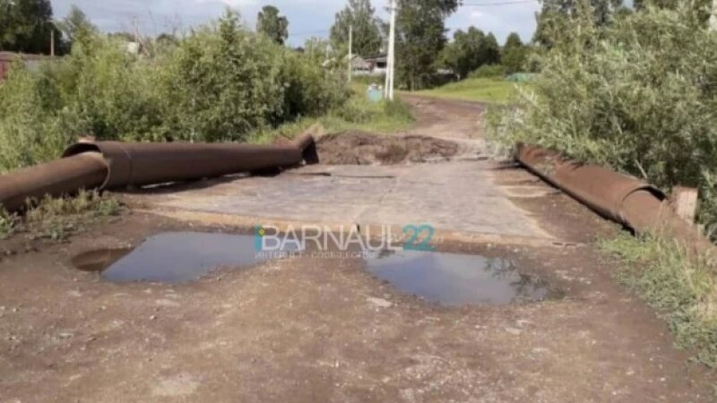     Мост в селе Сорочий Лог. Barnaul 22.