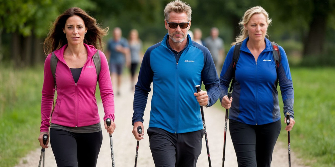 Скандинавская ходьба: как две палки превращают прогулку в тренировку века для сердца, суставов и похудения