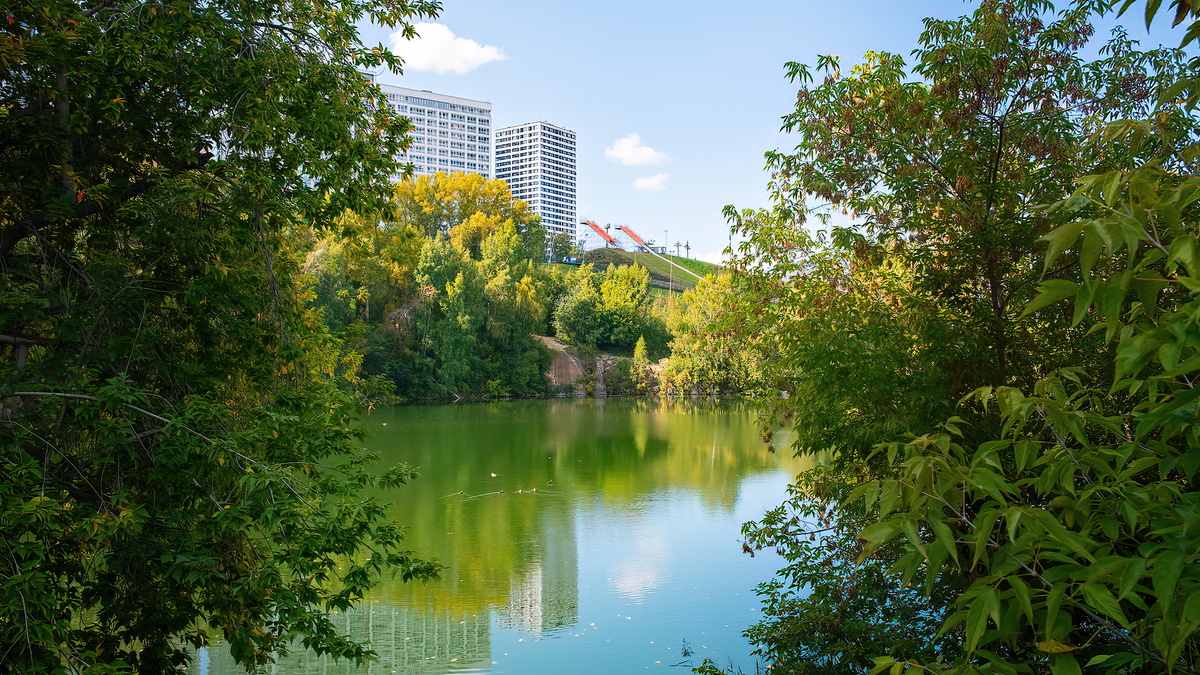 Горский карьер. Новосибирск. Фотография - www.openmainphoto.ru