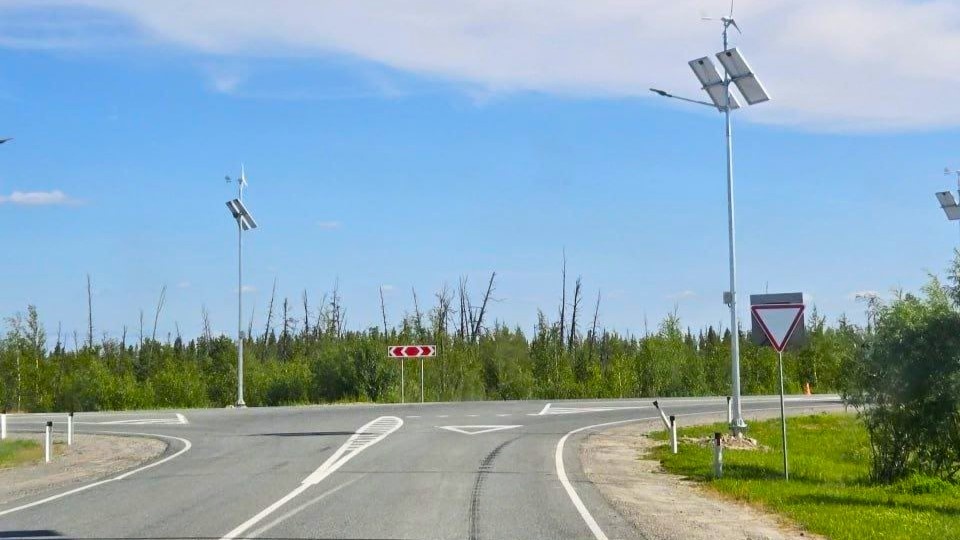    Дорога к Белоярскому стала светлее