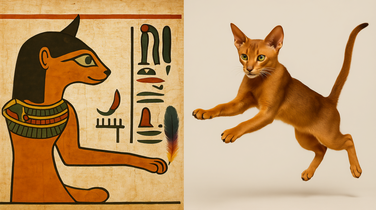 древнеегипетская кошка и абиссинская порода фото, история происхождения