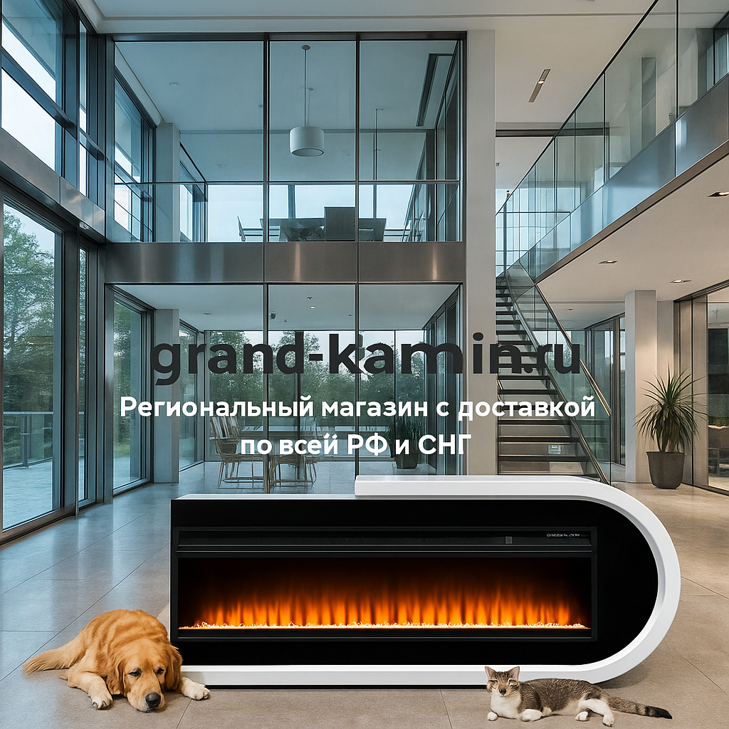    Электрокамин Royal Flame Basel R + Vision 60 LED: как создать уютный интерьер с минимальными затратами и максимальным комфортом Kamin