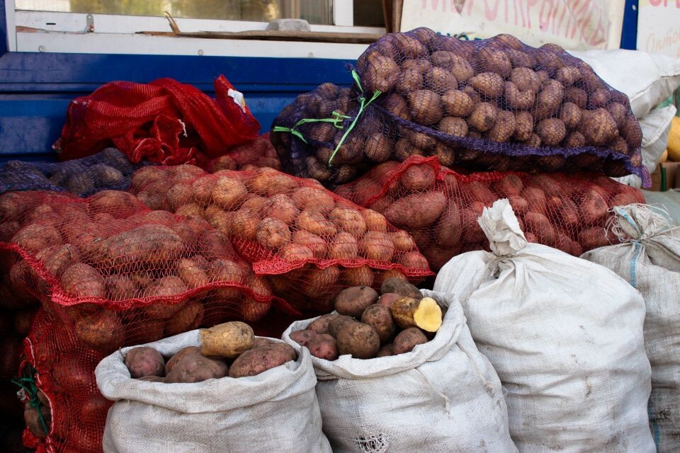    Торговля картофелем в Барнауле. Источник: Марина Евтушенко