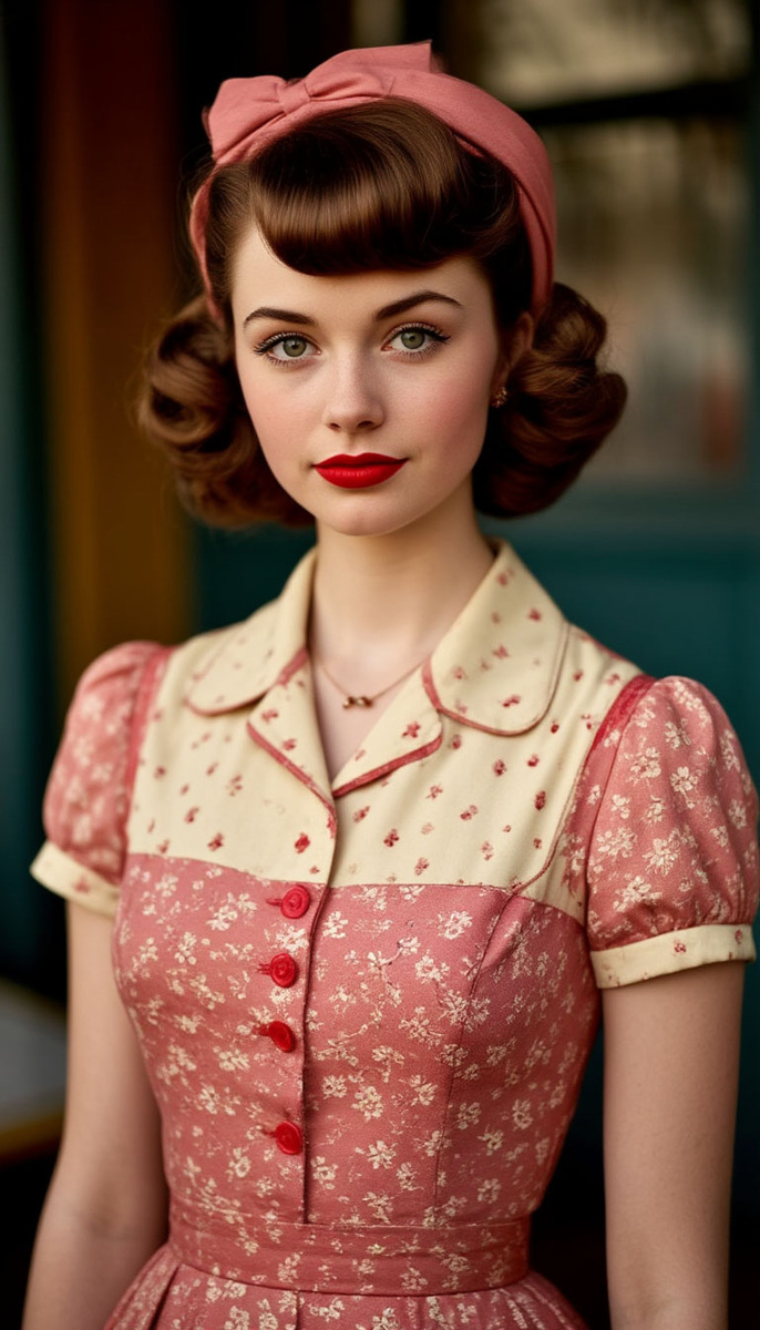 ИИ пример стиля 50-х